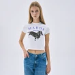 【MARDI MERCREDI】印花短TEE 多色 經典小雛菊  臘腸狗 CROPPED / TSHIRT FLOWERMARDI