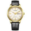 【CITIZEN 星辰】Mechanical 限量 自動上鍊皮帶機械錶 男錶 手錶(NY4059-09A)