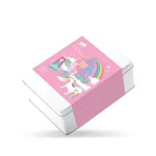 【MNTL】童話城堡 Fairy Tale Castle 隨身帶著走 磁力片鐵盒組(50pcs)