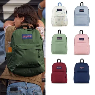 【JANSPORT】交換禮物 買一送一。送零錢包 SUPERBREAK PLUS 校園系列後背包(多色任選)