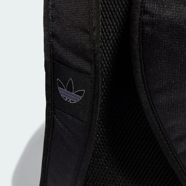 【adidas 愛迪達】Adicolor Backpk 後背包 戶外 運動 休閒 黑(IT7602)