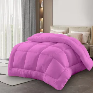 【三浦太郎】台灣製造銀離子石墨烯發熱被1.6Kg/二入組/紫色(棉被/被子/纖維被)