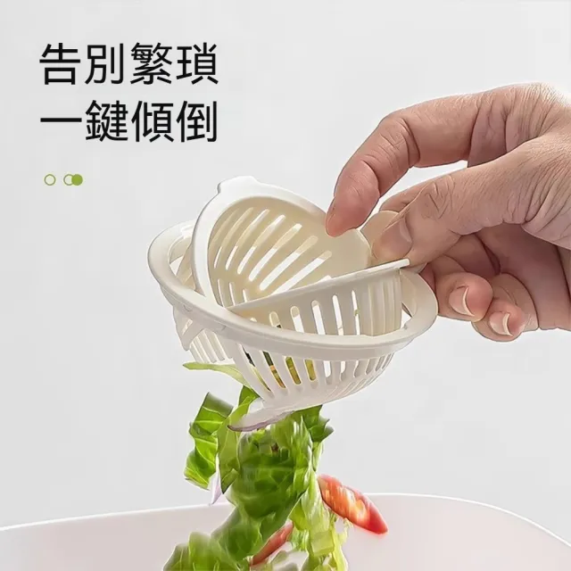【茉家】一鍵清潔PP材質水槽過濾網(1入)