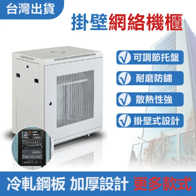 【AMITOF】網路機櫃 機櫃 6U(交換機機箱 機箱 伺服器機櫃 掛壁式機櫃 冷軋鋼板/加厚電腦機櫃)