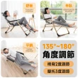 【Ashley House】附頭枕/四季兩用/牛津面料/雙方管/折疊床(多功能躺椅 折疊椅 折疊床 躺椅 午休椅 陪護床)