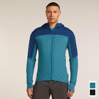【Icebreaker】男 Descender RealFleece™ 長袖刷毛保暖連帽外套-300(休閒旅遊/登山健行/IB0A57CQ)