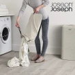 【Joseph Joseph】Tota 60L 分類洗衣籃-雙格(收納籃 分類 髒衣籃 雙層隔間 手提袋)