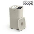 【Joseph Joseph】Tota 60L 分類洗衣籃-雙格(收納籃 分類 髒衣籃 雙層隔間 手提袋)