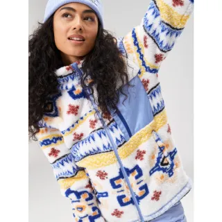 【ROXY】女款-ALABAMA FULL ZIP 刷毛外套-彩色(ERJFT04708-WBB7)