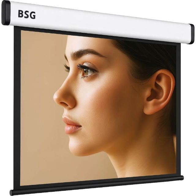 【BSG博士佳】「超視膜」極光系列16:9電動投影布幕(130吋)