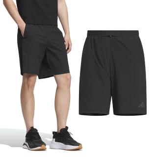 【adidas 愛迪達】TH LW WV Shorts 男款 黑色 科技 透氣 排汗 短褲 KB5179