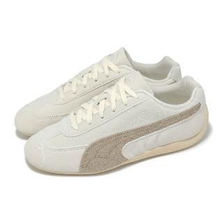 【PUMA】休閒鞋 Speedcat Elevated Wns 女鞋 米 棕 低筒 麂皮 賽車鞋(403619-01)