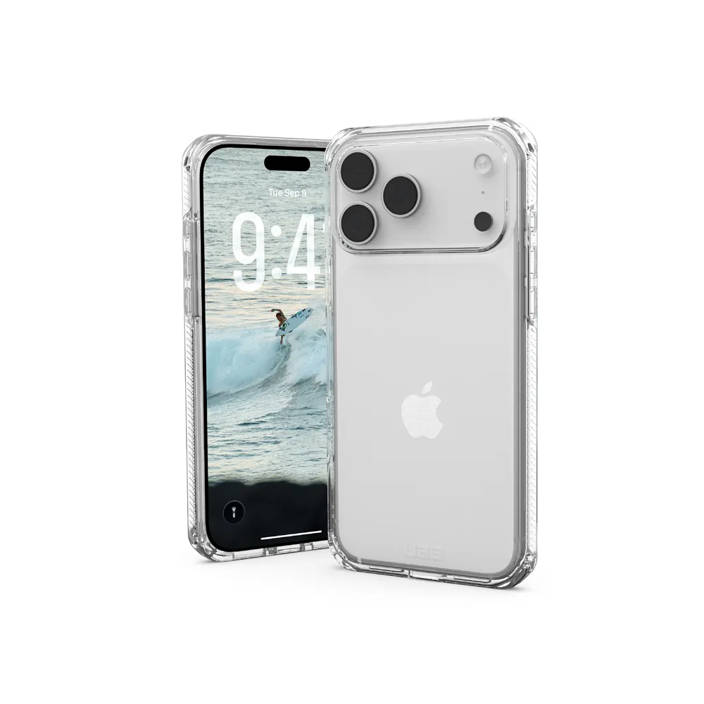 【UAG】iPhone 17/Pro/Pro Max 耐衝擊全透保護殼-極透明(支援無線充電 手機殼)