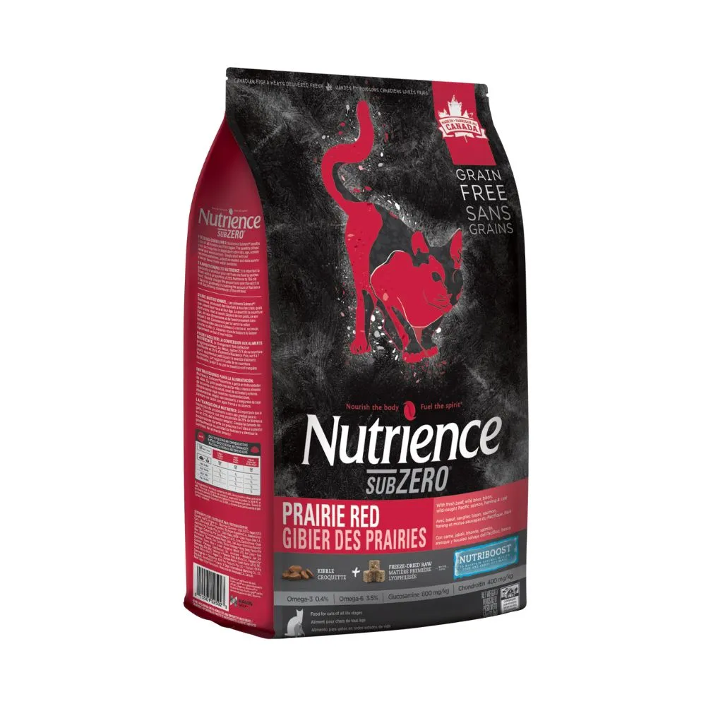 【Nutrience 紐崔斯】黑鑽頂極無穀貓+凍乾 牛肉5kg(成貓飼料/全齡貓飼料/添加益生菌/WDJ)