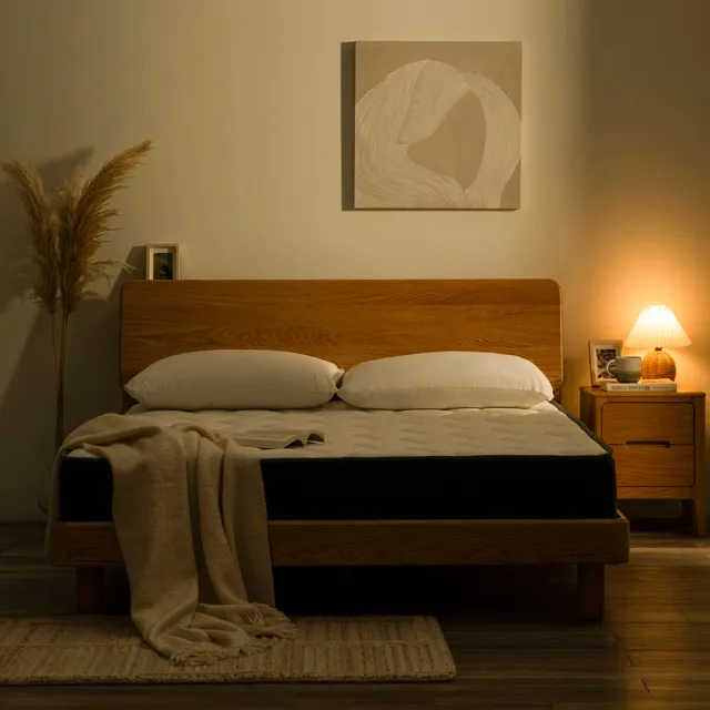 【hoi! 好好生活】Sleep LIGHT 酣睡獨立筒床墊台規雙人加大6尺180*188*21cm(表布含銀離子抗菌)