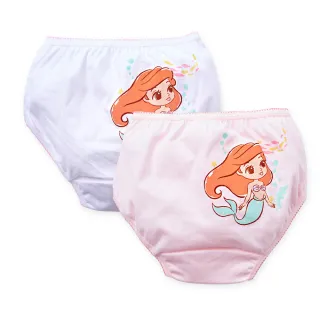 【ONEDER 旺達】6件組-迪士尼公主 小美人魚 女童二入三角褲(女童內褲/兒童內褲/純棉內褲)