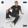 【Batman x Lee】男裝 牛仔褲｜743 中腰舒適直筒｜蝙蝠俠謎題人｜灰色洗水(LB517120888)