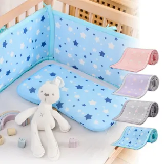 【PeNi 培婗】3D透氣寶寶安全床圍嬰兒床圍(透氣床圍 防護墊 安全防護 安全墊)