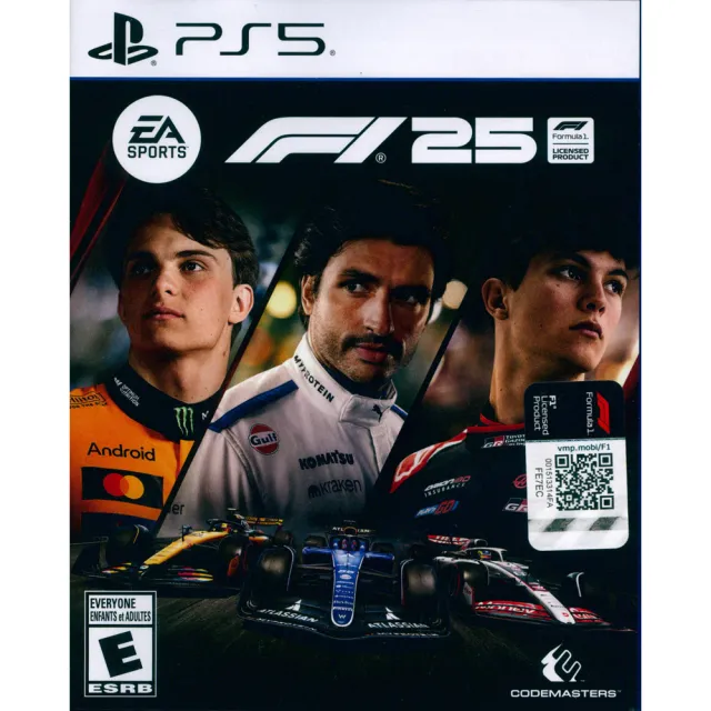 【SONY 索尼】PS5 F1 25 2025 一級方程式賽車(中英日文美版)
