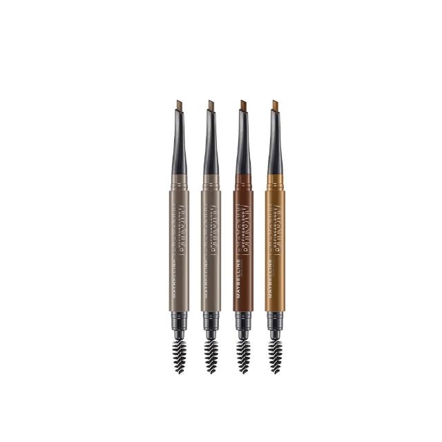 【MAYBELLINE 媚比琳】武士道塑型眉筆_0.16g(4入組 3色任選)