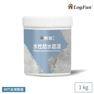 【樂客】水性防水底漆 1kg(戶外磁磚牆壁翻新、防水底漆、外牆防水漆、防水漆)