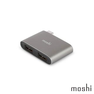 【moshi】USB-C to USB-A 雙埠轉接器(二合一轉接器)
