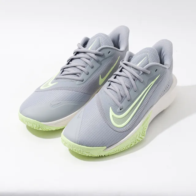 【NIKE 耐吉】Precision VII 男鞋 灰綠色 運動 實戰 包覆 透氣 緩震 籃球鞋 HJ9153-002