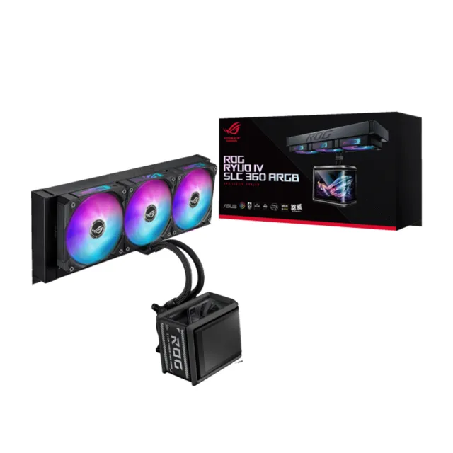 【AMD】U+散熱器組合★Ryzen 9-9900X3D 12核心 CPU處理器+ROG Ryuo IV SLC 360 ARGB 水冷散熱器