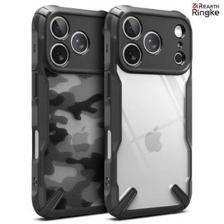 【Ringke】iPhone 17 Pro Max /17 Pro /17 Air /17 Fusion-X 防撞手機保護殼 黑 迷彩(Rearth 軍規防摔)