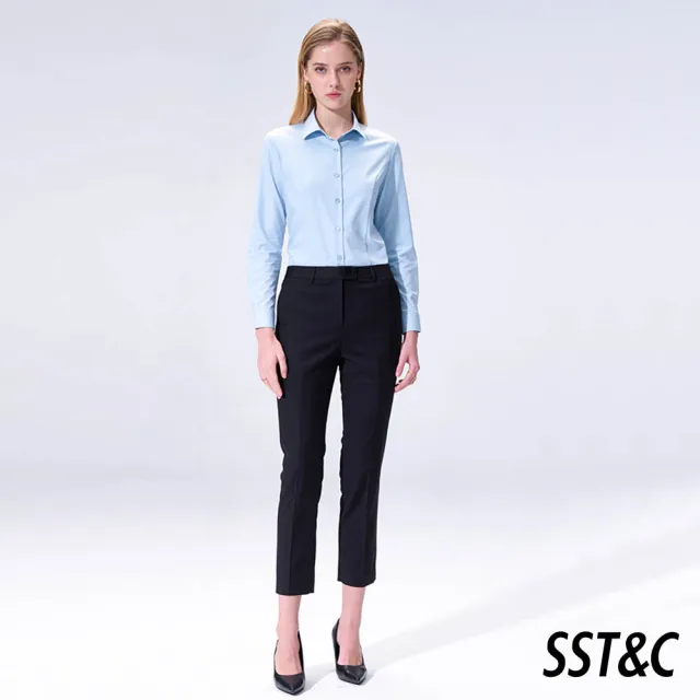 【SST&C】女裝 可機洗 全長修身西裝褲(多款任選)(OUT)(雙11限定)