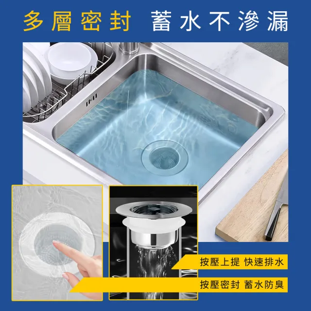 洗碗槽濾網 洗手台濾網 洗手臺濾網 水槽提籠組 水槽下水器 水槽過濾網 落水頭(190-FF7105)