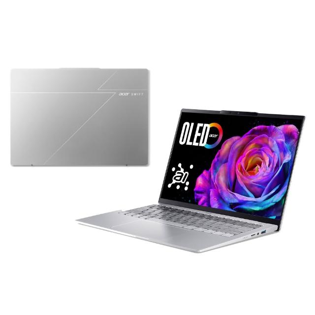 【Acer 宏碁】14吋Ultra 5輕薄效能OLED AI筆電(Swift Go/SFG14-74-57X9/Ultra 5-225H/16G/512G/W11)