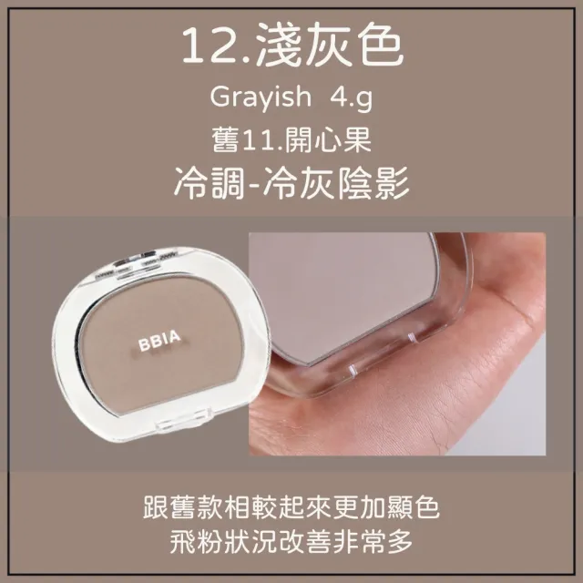 【BBIA】新 謬斯女神腮紅 修容餅 4g(花生 小臉 修容 腰果 打亮 開心果 太妃糖 卡布奇諾 肉桂玫瑰)