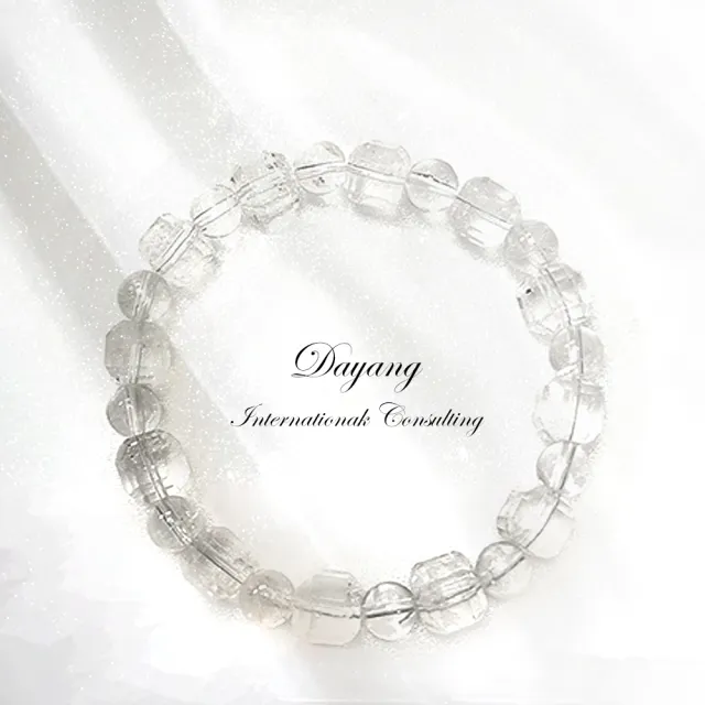 【林海陽】強建生命力突破困境白水晶手鍊