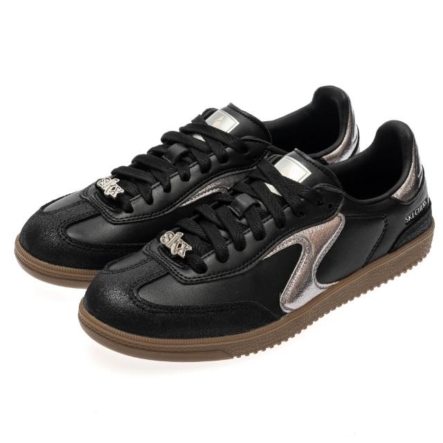 【SKECHERS】舒華 代言款 女鞋 休閒系列 休閒鞋 德訓鞋 HOTSHOT(185236BKSL)