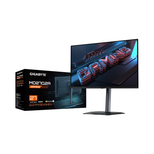 【GIGABYTE 技嘉】27型 MO27Q2A 2K 電競螢幕(QD-OLED/G-SYNC/HDMI/DP/Type-C/內建喇叭)