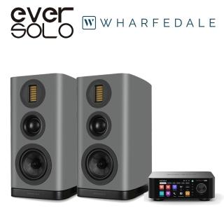 【eversolo】兩聲道音響組合(Play CD Edition + Wharfedale EVO 5.2 喇叭)