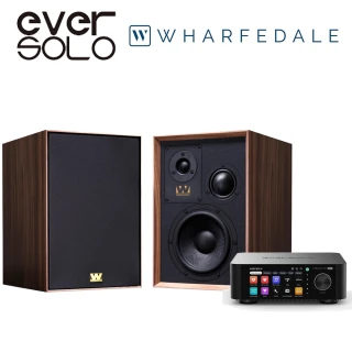 【eversolo】兩聲道音響組合(Play CD Edition + Wharfedale SUPER DENTON 喇叭)