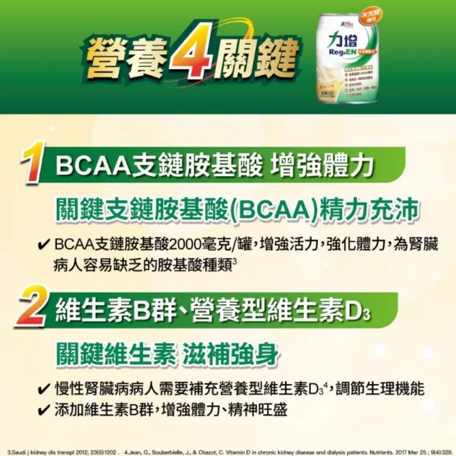 【Affix 艾益生】力增 未洗腎配方 原味 237ml 24罐/箱(可管灌)