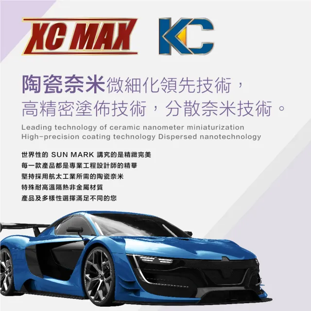 【SUN MARK 桑瑪克】隔熱紙 桑瑪克 尊爵KC-35 前擋 特殊車_送安裝(車麗屋)