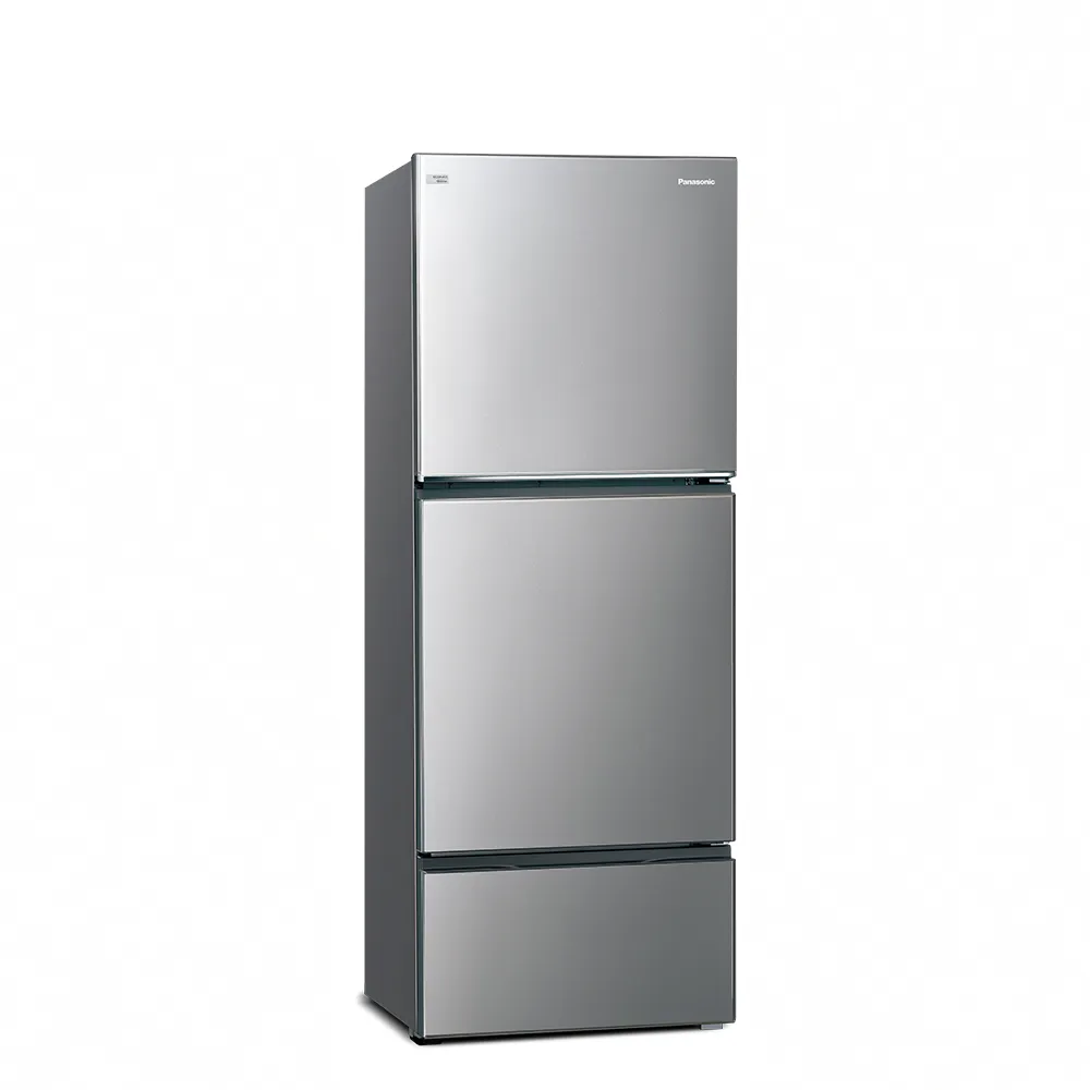 Panasonic　製氷機 Panasonic 國際牌】58H快配☆496公升新一級能源效率三門變頻冰箱-晶漾