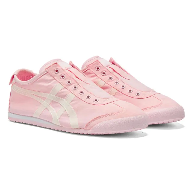 【Onitsuka Tiger】鬼塚虎 馬卡龍色 MEXICO 66 SLIP-ON無鞋帶款 休閒鞋 (1183B603-750)