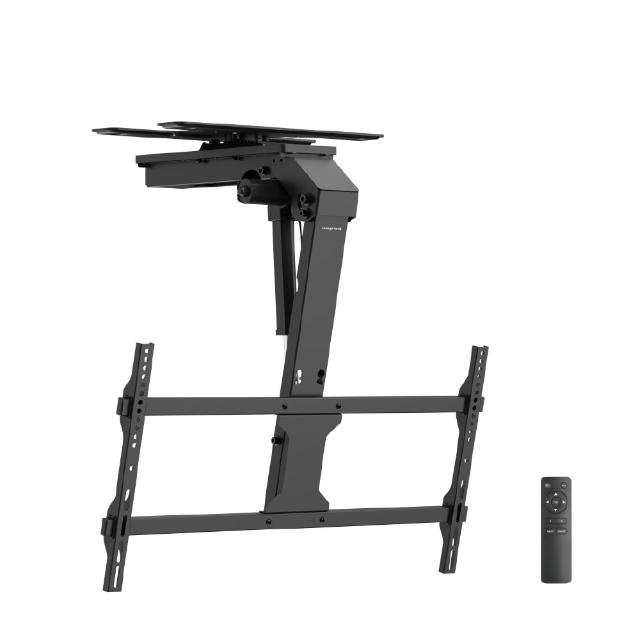 【Happytech】EM648 電動天吊型電視升降機可左右旋轉 45kg 電視壁掛架升降架 壁掛架 43-86吋