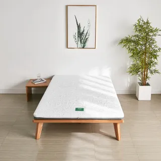 【hoi! 好好生活】預購60天★源氏木語比利時表布防螨椰棕護脊床墊4尺/120x200x8cm J1112