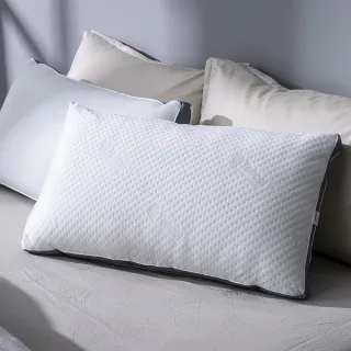 【hoi! 好好生活】台灣製智慧充氣可調高度天絲可水洗獨立筒枕42x70cm(枕頭)