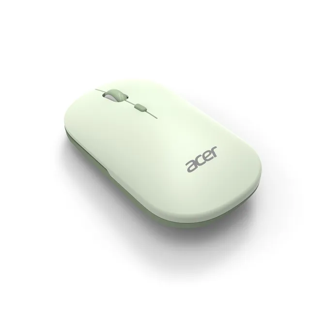 【Acer 宏碁】Acer M17無線藍牙雙模輕漾滑鼠(綠/奶茶/灰藍)