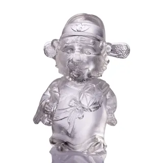 【tittot 琉園】大喜慶成_五福將系列_(讀書、金榜題名、老虎、Q版公仔、琉璃、藝術品、企業、擺飾、考試)