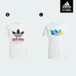 【adidas 愛迪達】精選兒童休閒運動短袖上衣 T恤 大童款 童裝 男童/女童(多款任選)