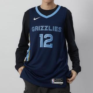 【NIKE 耐吉】Mem Mnk Df Swgmn Jsy Icn 22 男款 海軍藍色 灰熊隊 球衣 背心 DN2010-419