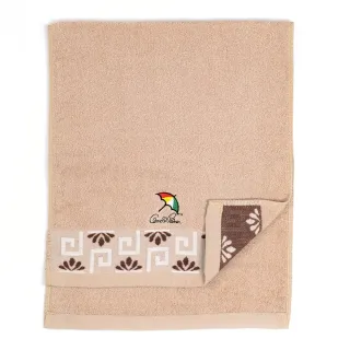【amica】3入組/台灣製雨傘正版授權寬紋毛巾(台製毛巾 石墨稀毛巾 純棉毛巾 機能性 抑菌 除臭)